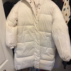 Amazon Essentials Women's oversized long puffer coat